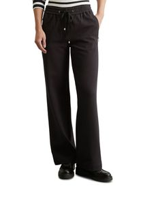 Marc O'Polo MARC O'POLO Damen Chinohose "aus kompaktem Jersey-Twill", blau, casual, Gr. 44, unifarben, Obermaterial: 75% Viskose, 20% Polyamid, 5% Elasthan;