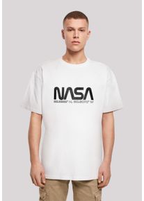 F4NT4STIC Herren T-Shirt "NASA worm", weiß, casual, Gr. XXL, Obermaterial: 100% Baumwolle, Shirts, Print
