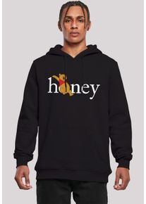 F4NT4STIC Herren Sweatshirt "Disney Winnie Puuh Der Bär Honig", schwarz, casual, Gr. 5XL, Obermaterial: 65% Baumwolle, 35% Polyester, Sweatshirts,
