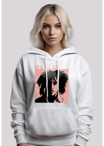 F4NT4STIC Damen Kapuzenpullover "Bob Marley Reggae Music by Rock Off", weiß, casual, Gr. XS, Obermaterial: 65% Baumwolle, 35% Polyester, Pullover,