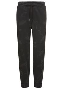 HUGO BLUE Herren Jogginghose "Nustroypan", schwarz, casual, Gr. XXL, gemustert, Sweatware, Obermaterial: 100% Baumwolle, Hosen, in tonigem