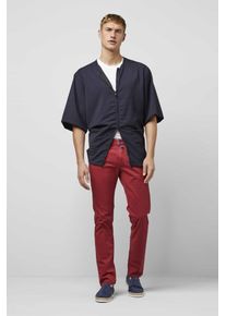 MEYER Herren Stoffhose "M5 Slim", rot, Gr. 34, unifarben, 77% Baumwolle;19% Lyocell;4% Elasthan, Hosen, Five-Pocket