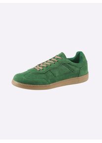 Heine Damen Sneaker, Gr. 38, grün, Synthetik, modisch, Schuhe