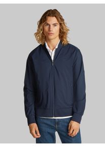 Calvin Klein Herren Bomberjacke "MATTE BOMBER", blau, casual, Gr. XXL, unifarben, Web, Obermaterial: 100% Polyester, Jacken, mit Label