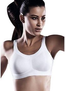 Anita active Damen Sport-BH "Momentum", Gr. 65, weiß, Microtouch, Frottee, Obermaterial: 70% Polyester, 15% Elasthan, 15% Polyamid, clean,