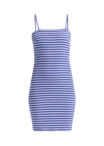 Roxy Damen Jerseykleid "Solar Coast"dazzling blau party wave strip, Gr. L, 95% Baumwolle, 5% Elasthan, Kleider