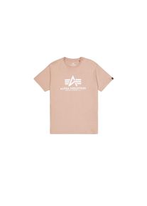 Herren T-Shirt "Alpha Industries Men - T-Shirts Basic T-Shirt", orange, Gr. S, Alpha Industries, Obermaterial: 100% Baumwolle, Shirts