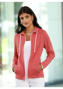 Classic Basics Damen Shirtjacke "Shirtjacke", pink, Gr. 38, unifarben, 100% Baumwolle, Shirts