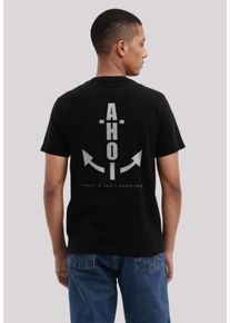 F4NT4STIC Herren T-Shirt "Anker Knut und Jan Hamburg", schwarz, casual, Gr. XXL, Obermaterial: 100% Baumwolle, Shirts, Premium Qualität