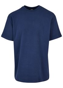 Urban Classics Herren T-Shirt "Urban Classics Herren Oversized Waffle Tee", blau, casual, Gr. M, unifarben, 100% Baumwolle, Shirts