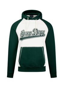 Recovered Herren Kapuzensweatshirt "Snoop Dogg Drop It Script", grün, casual, Gr. XL, bedruckt, 100% Baumwolle, Sweatshirts, mit coolem Snoop