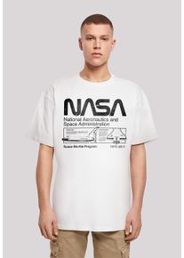 F4NT4STIC Herren T-Shirt "NASA Classic Space Shuttle", weiß, casual, Gr. XXXL, Obermaterial: 100% Baumwolle, Shirts, Print