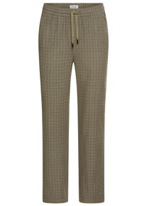 Only & Sons ONLY & SONS Herren Leinenhose "ONSSINUS LINEN LATHAM 0257 PANT", grün, modisch, Gr. L, unifarben, Web, Obermaterial: 55% Leinen, 45% Viskose, Hosen