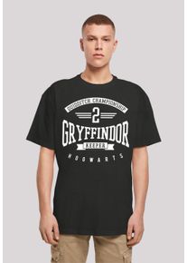 F4NT4STIC Herren T-Shirt "Harry Potterffindor Keeper", schwarz, casual, Gr. 5XL, Obermaterial: 100% Baumwolle, Shirts, Print