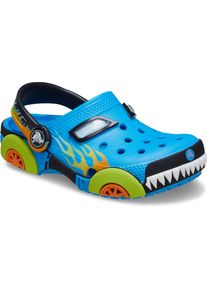 Crocs Kinder Clog "Classic IAM Monster Truck", Gr. 23, blau, Croslite, kontrastfarbene Details, casual, Schuhe, Sommerschuh, Babyschuh mit
