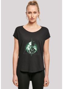 F4NT4STIC Damen T-Shirt "Phantastische Tierwesen Dumbledore Vs Grindelwald", schwarz, casual, Gr. XS, Obermaterial: 100% Baumwolle, Shirts,