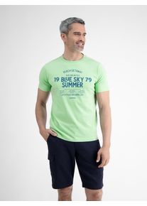 Lerros Herren T-Shirt "Lerros Herren T-Shirt mit Brustprint"light peppermint, Gr. XXL, 100% Baumwolle, Shirts