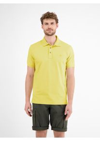 Lerros Herren Poloshirt "Lerros Piqué-Poloshirt für Herren", gelb, Gr. M, 95% Baumwolle, 5% Elasthan, Shirts