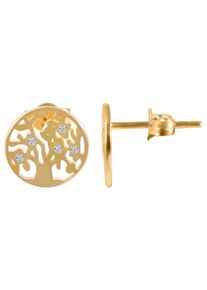 Adelia´s ADELIA ́S Damen Paar Ohrhänger, Damen, Gelbgold 375, gold, Gelbgold 375, Ohrringe
