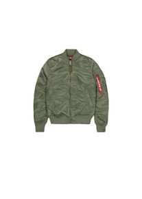 Damen Bomberjacke "Alpha Industries Women - Bomber Jackets", grün, Gr. S, Alpha Industries, Obermaterial: 100% Nylon, Futter: 100% Nylon, Füllung: