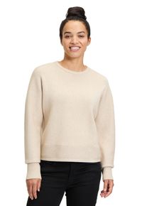 BETTY & CO BETTY & CO Damen Strickpullover "Betty & Co Strickpullover mit Struktur", beige, casual, Gr. 38, Strick, Obermaterial: 50% Viskose, 27% Polyester,