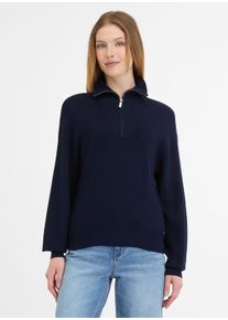 Ragwear Damen Longpullover "LINSET", schwarz, casual, Gr. XL, unifarben, Strick, Obermaterial: 72% Viskose, 28% Nylon, Pullover