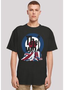F4NT4STIC Herren T-Shirt "The Who Flag Blanket", schwarz, casual, Gr. XS, Obermaterial: 100% Baumwolle, Shirts, Premium Qualität
