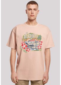 F4NT4STIC Herren T-Shirt "The Beach Boys Musik Band Tropical", gelb, casual, Gr. 5XL, Obermaterial: 100% Baumwolle, Shirts, Premium Qualität