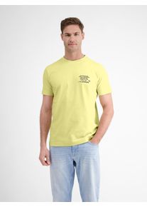 Lerros Herren T-Shirt "Lerros Herren T-Shirt in weicher Jerseyqualität", gelb, Gr. S, 100% Baumwolle, Shirts