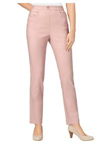 Classic Basics Damen Stretch-Hose, rosa, Gr. 40, unifarben, 72% Viskose, 25% Polyamid, 3% Elasthan, Hosen