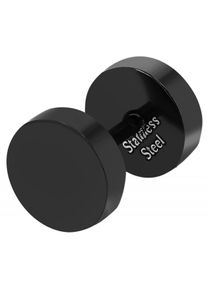 Adelia´s ADELIA ́S Damen Paar Ohrhänger "Neuheit 2025 - Unisex Ohrstecker aus Edelstahl", Unisex, Edelstahl, silber, Edelstahl, Ohrringe