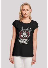 F4NT4STIC Damen T-Shirt "Looney Tunes Bugs Bunny'", schwarz, casual, Gr. XXL, Obermaterial: 100% Baumwolle, Shirts, Print