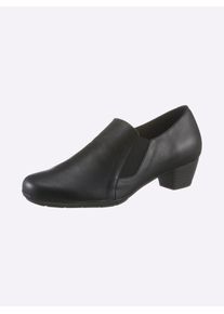 Casual Looks Damen Pumps, Gr. 36, schwarz, Glattleder, feminin, Schuhe