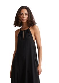 Marc O'Polo MARC O'POLO Damen Jerseykleid "mit TENCEL Modal", schwarz, Gr. L, unifarben, Obermaterial: 48% Modal, 47% Baumwolle, 5% Elasthan; Futter: 100% Nicht