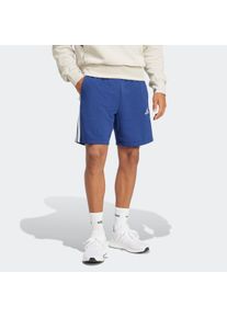Herren Shorts "M 3S FT SHO", blau, sportlich, Gr. XXXL, adidas Sportswear, Obermaterial: 55% Baumwolle, 36% Polyester, 9% Viskose, Hosen