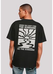 F4NT4STIC Herren T-Shirt "Be The Sunshine", schwarz, casual, Gr. S, Obermaterial: 100% Baumwolle, Shirts, Premium Qualität