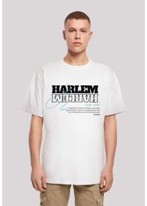 F4NT4STIC Herren T-Shirt "Harlem OVERSIZE TEE", weiß, casual, Gr. XXXL, Obermaterial: 100% Baumwolle, Shirts, Print