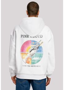 F4NT4STIC Herren Kapuzenpullover "Pink Floyd Wish You Were Here", weiß, casual, Gr. M, Obermaterial: 100% Baumwolle, Pullover, Print