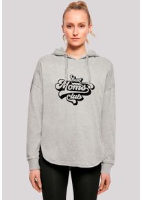 F4NT4STIC Damen Kapuzenpullover "Muttertag Family Vibes für Moms Club", grau, casual, Gr. M, Obermaterial: 100% Baumwolle, Pullover, Premium Qualität