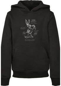 F4NT4STIC Mädchen Hoodie "F4NT4STIC Kinder", schwarz, Gr. 122, unifarben, 65% Baumwolle, 35% Polyester, Sweatshirts