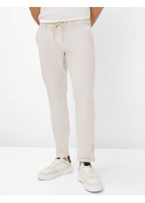 Brax Herren Chinohose "Style SILVIO", beige, Gr. 34, 66% Polyester, 28% Viskose, 6% Elasthan, Hosen