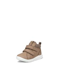 Ecco Kinder Lauflernschuh "SP.1 LITE", Gr. 26, grau, Leder, Textil, casual, Schuhe, Klettschuh, High Top Sneaker mit wasserdichter GORE-TEX Membrane