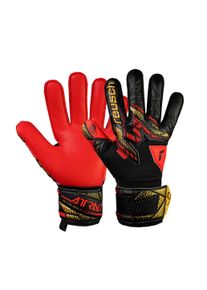 Reusch Damen Torwarthandschuhe "Attrakt Silver", schwarz, sportlich, Gr. 10, mehrfarbig, 34% Polyester, 25% Elastodien, 3% Polyurethan, 1% Baumwolle,