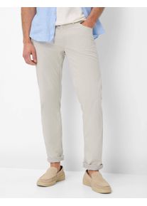 Brax Herren 5-Pocket-Hose "Style CHUCK", beige, Gr. 40, 96% Baumwolle, 4% Elasthan, Hosen