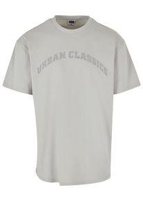 Urban Classics Herren T-Shirt "Urban Classics Herren Oversized Gate Tee", grau, casual, Gr. L, unifarben, 100% Baumwolle, Shirts