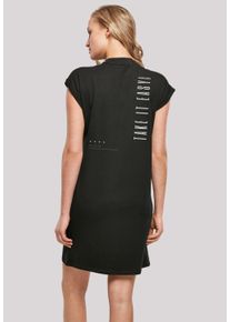F4NT4STIC Damen Shirtkleid "Take It Easy", schwarz, casual, Gr. 4XL, Obermaterial: 100% Baumwolle, Kleider, Print