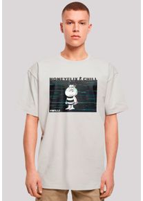 F4NT4STIC Herren T-Shirt "Die Biene Maja Honeyflix And Chill", grau, casual, Gr. XS, Obermaterial: 100% Baumwolle, Shirts, Nostalgie, Retro, Heroes