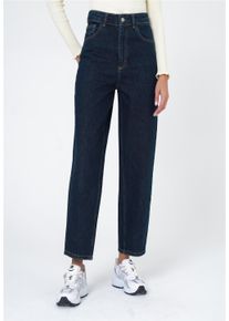 FRESHLIONS Damen Bequeme Jeans "Silvia", blau, casual, Gr. S, unifarben, 100% Baumwolle, Jeans, mit stylischer 7/8-Länge