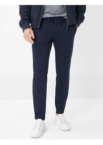 Brax Herren Chinohose "Style SILVIO", blau, Gr. 33, 45% Polyamid, 33% Polyester, 15% Viskose, 7% Elasthan, Hosen