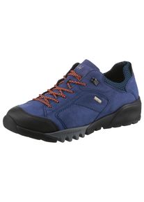 Waldläufer WALDLÄUFER Herren Schnürschuh "H-Fritz", Gr. 11,5, blau, Nubukleder, Textil, Gummi, sportlich, Schuhe, Freizeitschuh, Outdoorschuh, Sneaker mit